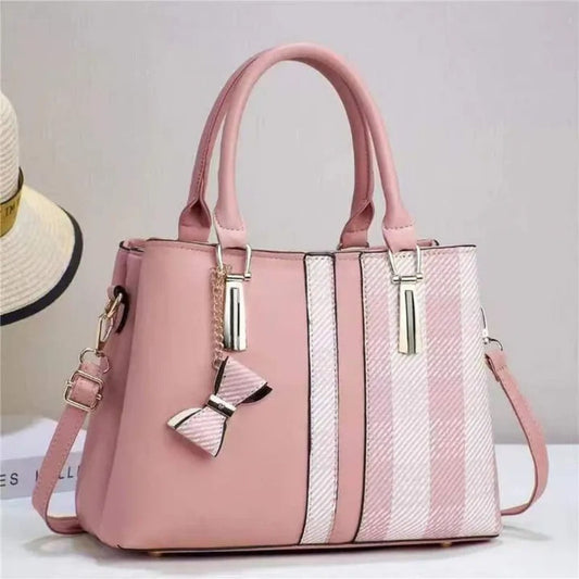 Premium Leather Structured Handbag