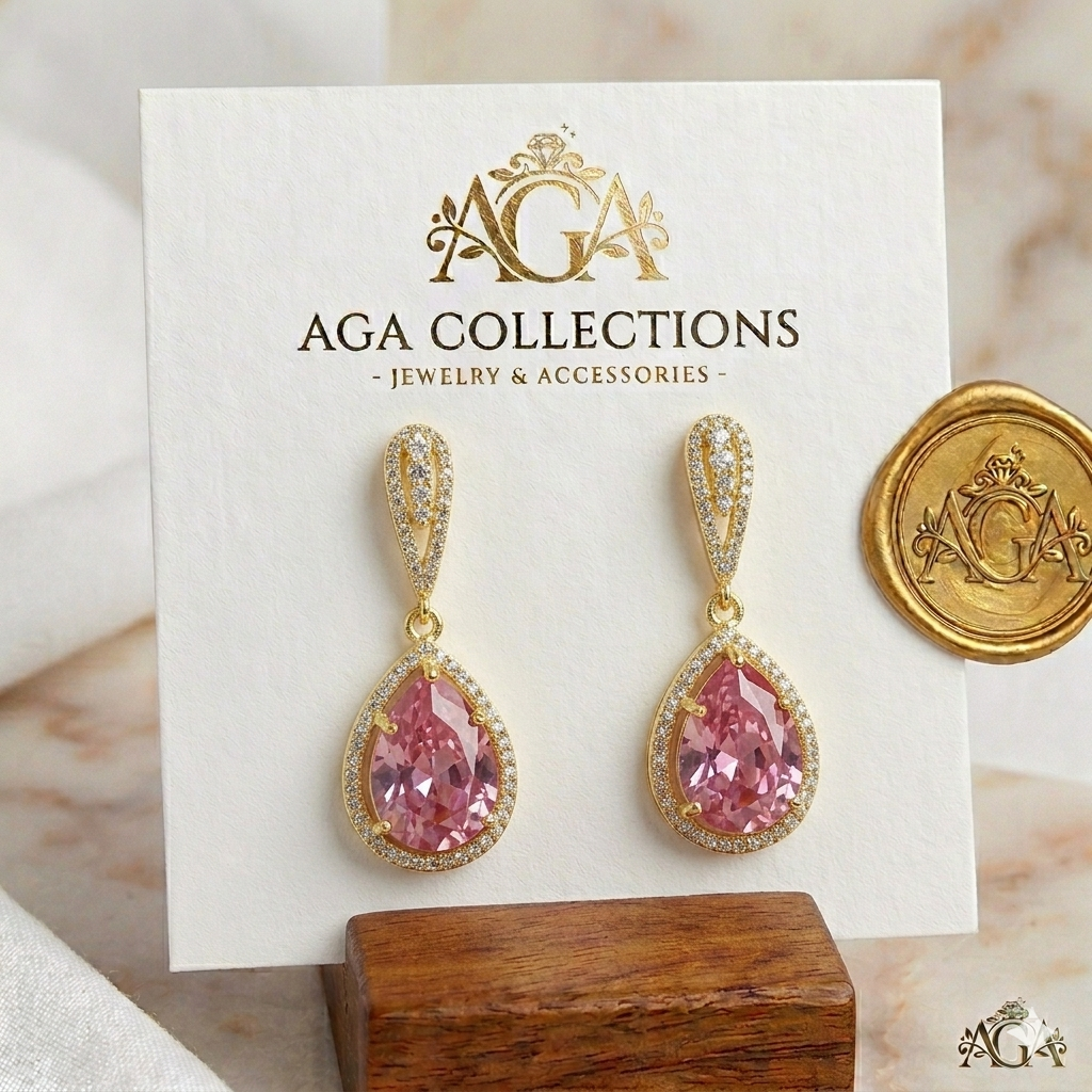 Rose Gold Elegant Drops